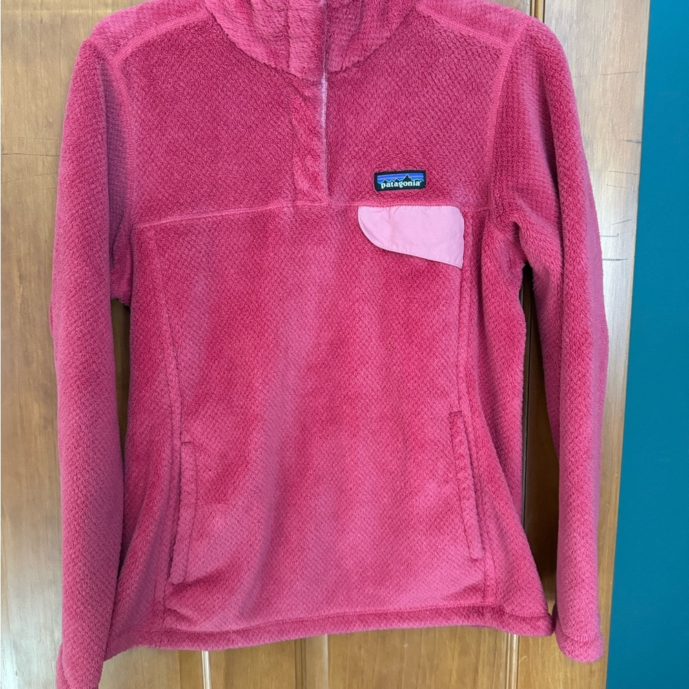Patagonia Vibrant Pink Fleece Jacket